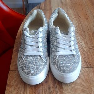 Betsey Johnson Rhinestone Shoes